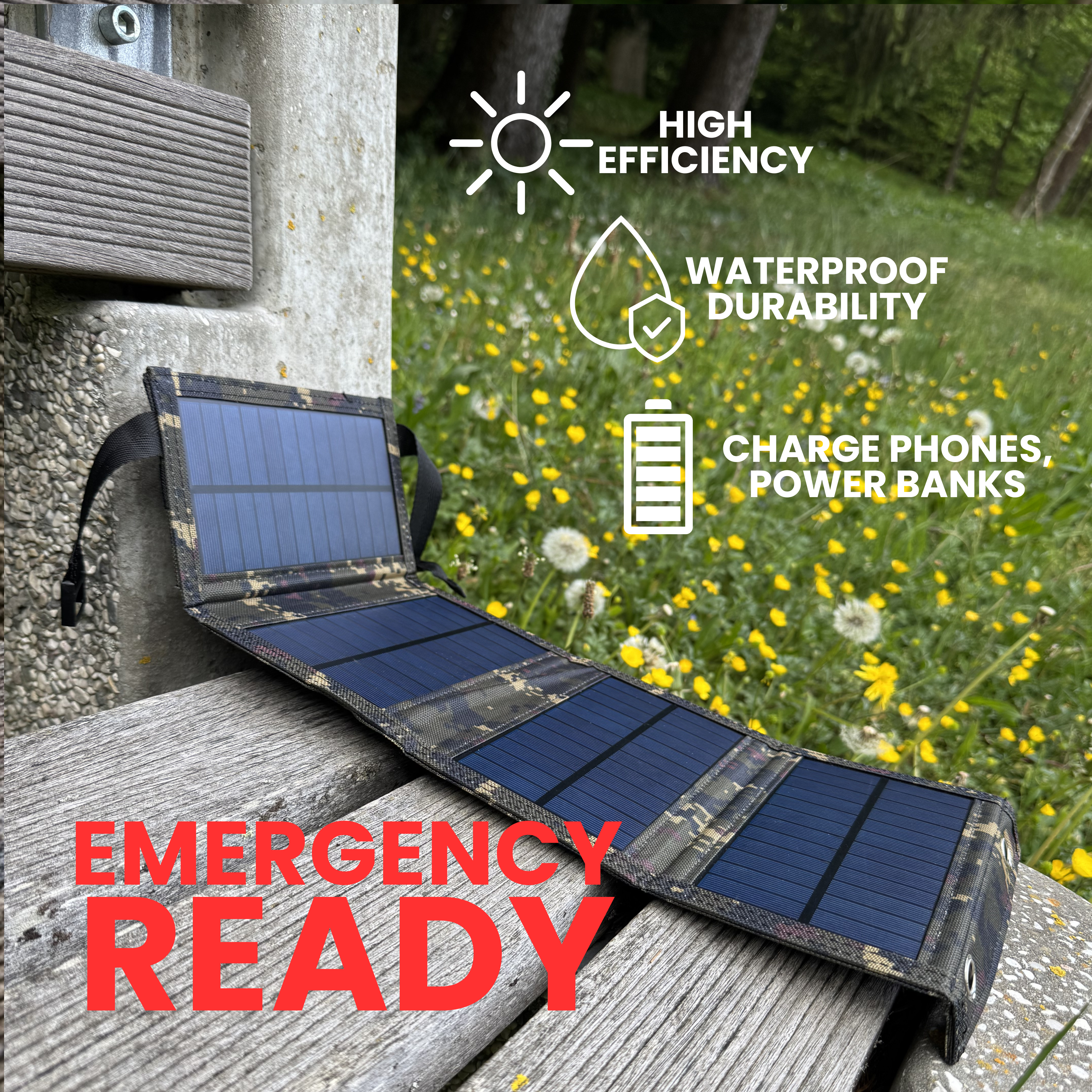 CHARGIE 20W Foldable Solar Charger